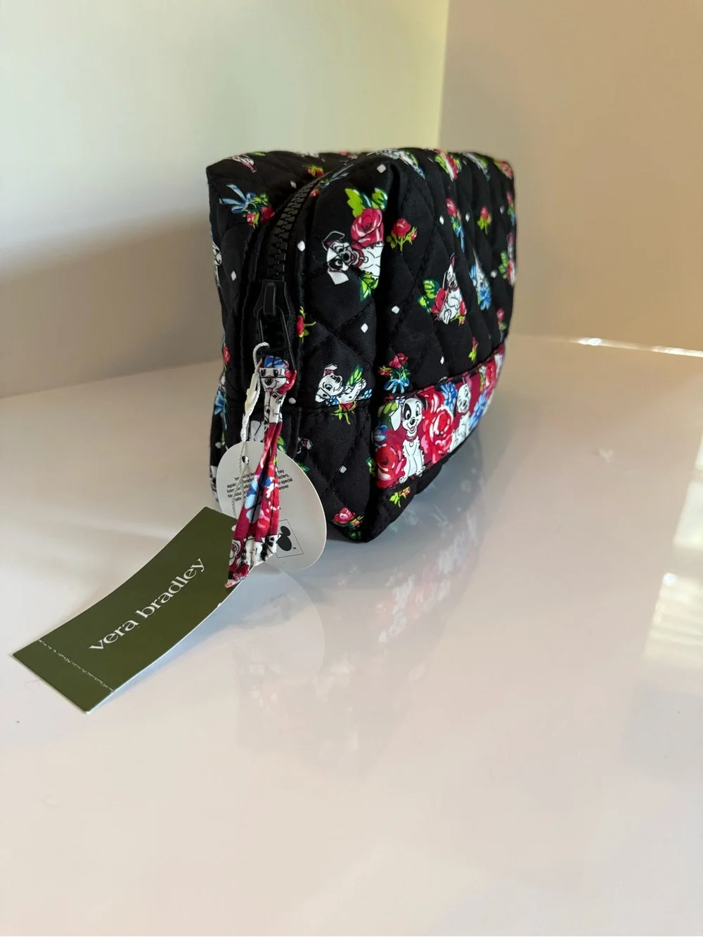 Vera Bradley x Disney 101 Dalmatians Medium Cosmetic Bag
